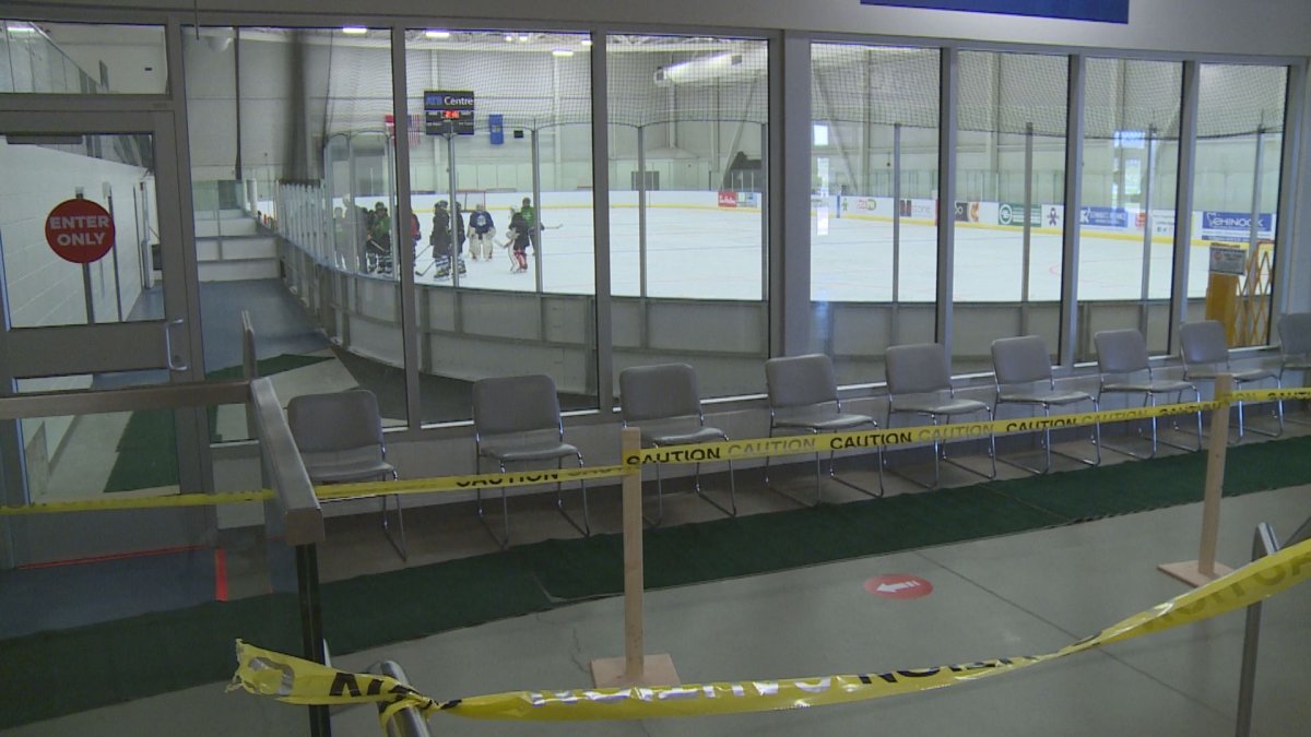 Rinks at the ATB Centre in west Lethbridge opened with restrictions on July 11, 2020.