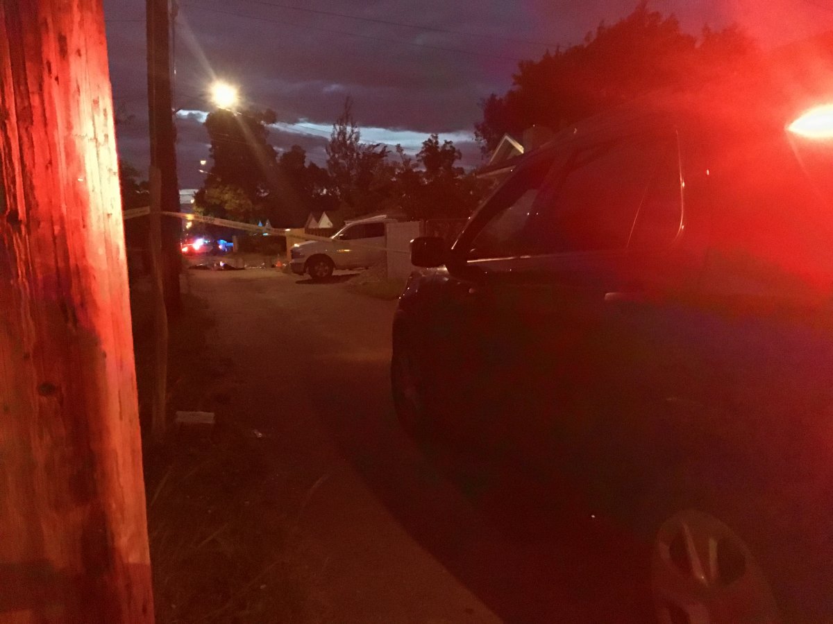 Homicide investigators are probing the death of a person found injured in north-central Edmonton on Monday, July 13, 2020.