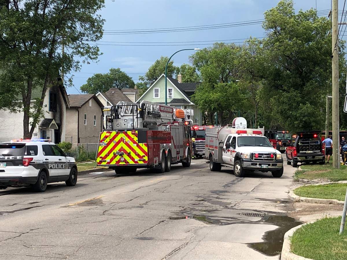 No injuries were reported in the fire.