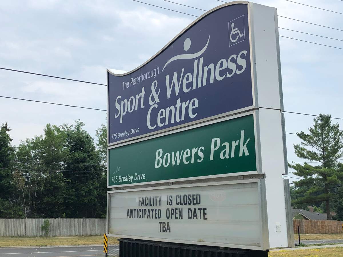 The Peterborough Sport and Wellness Centre is reopening on July 27.