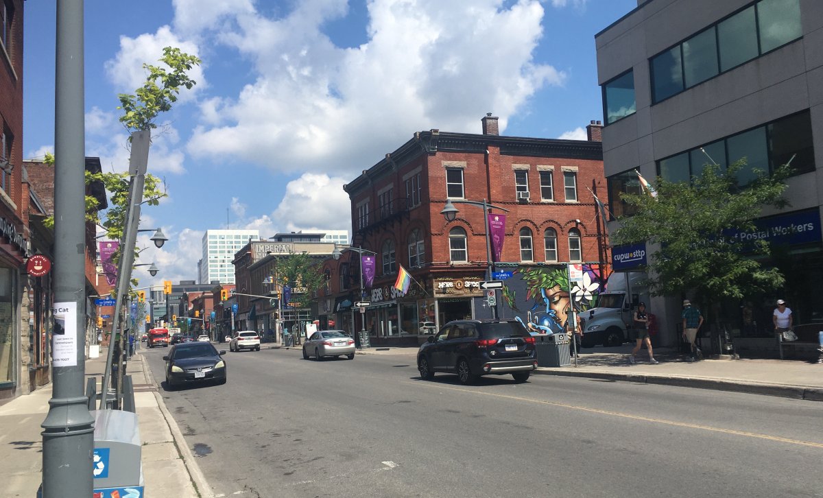 A portion of Bank Street in Centretown will be closed to motor vehicles on Saturdays for the next month.