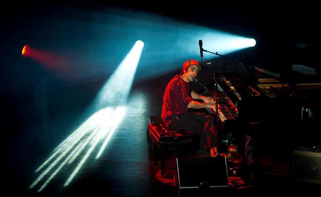 Patrick Watson performs in Montreal on October 1, 2012. He says Heritage Canada edited out a land acknowledgment he made to Indigenous peoples before his Montreal Canada Day performance.