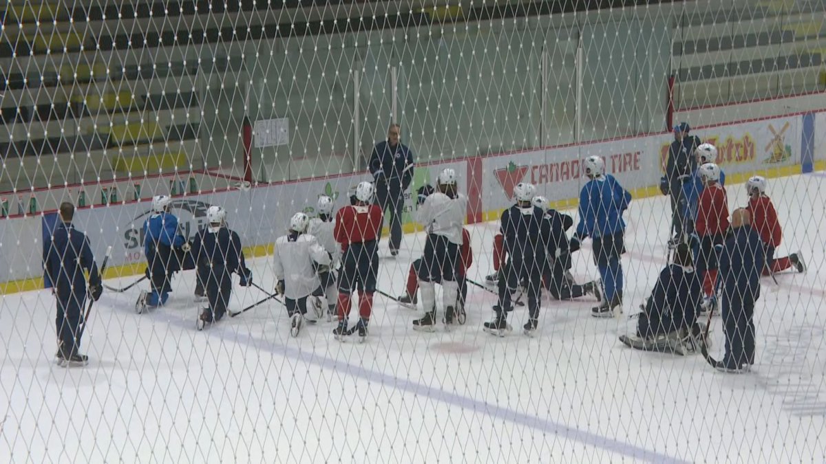 The Winnipeg Jets opened training camp on Monday at the Bell MTS Iceplex.