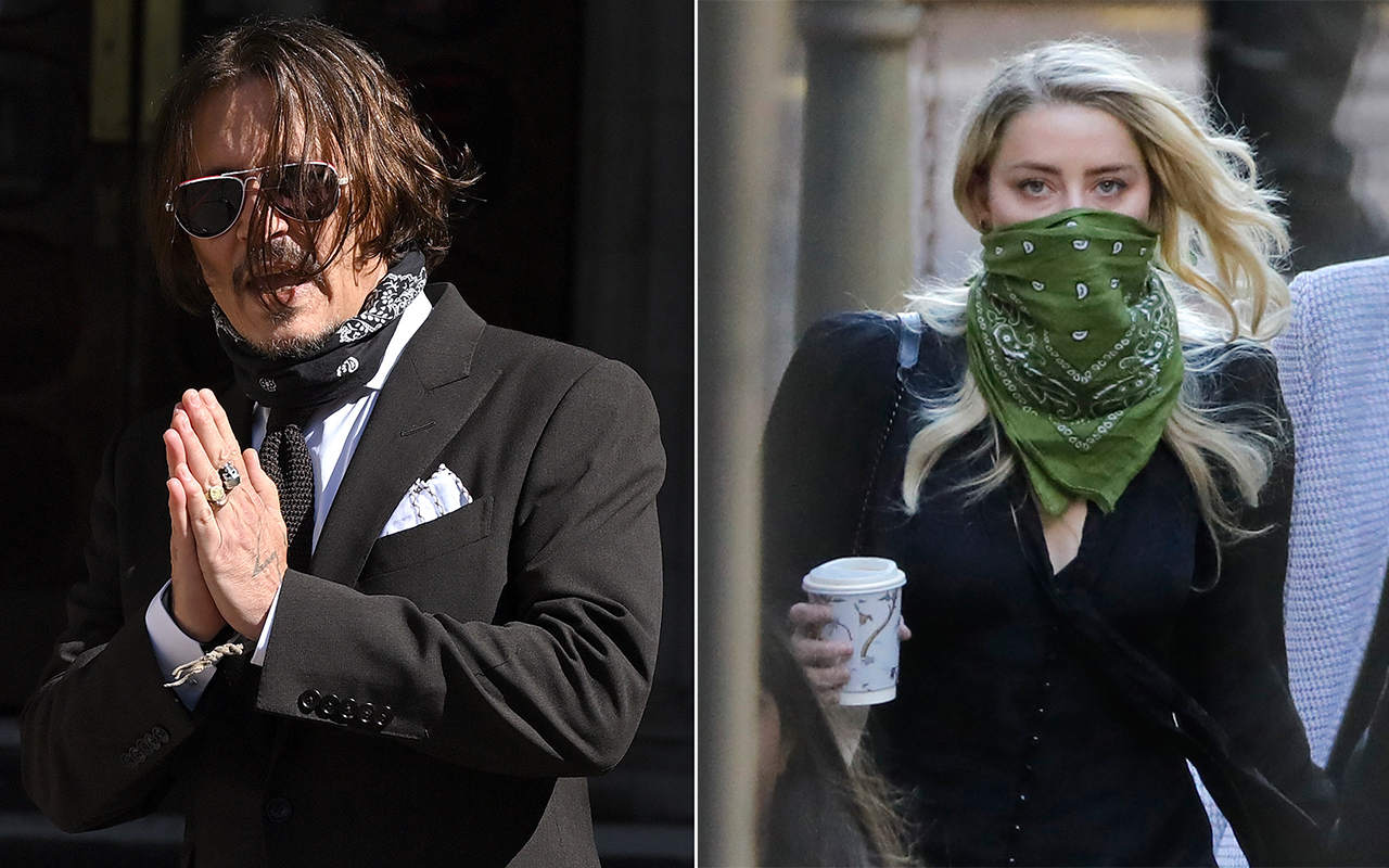 Johnny Depp says finding feces in bed ended his marriage to Amber Heard