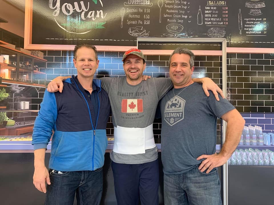 Ryan McLennan, Dave Kisella and Tony Timmins met in hospital in Calgary and again after Kinsella donated his kidney anonymously.