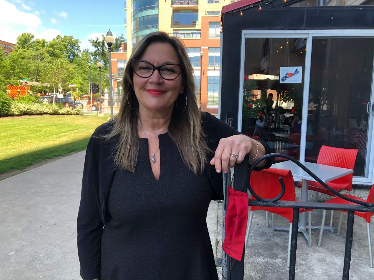 Liz Ingram-Chambers, owner of Le Bistro by Liz on South Park Street in Halifax, said she’s frustrated a road closure near her restaurant that began on July 5, 2020.