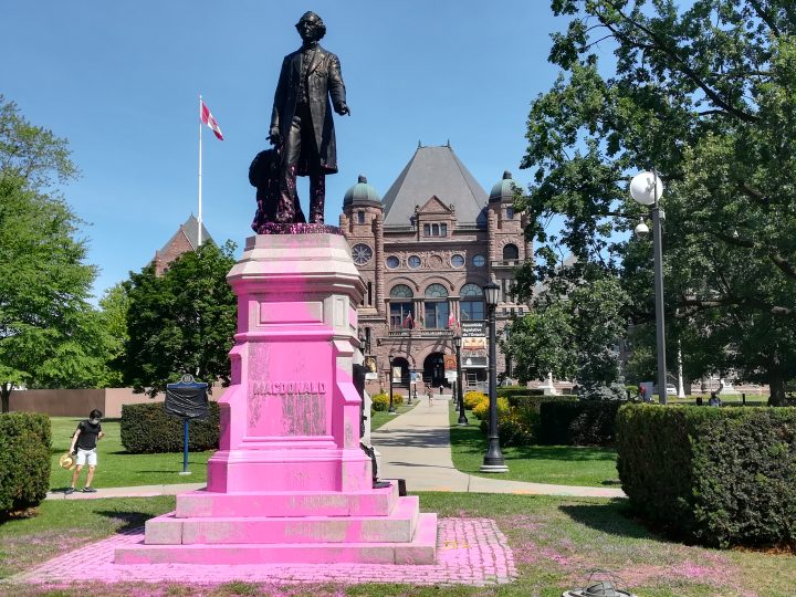 Toronto Statues Defaced News, Videos & Articles