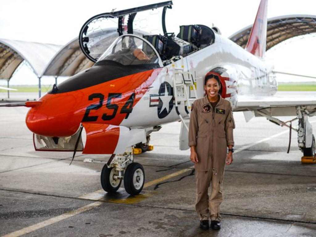 On July 9, Madeline Swegle became the first known Black female fighter pilot with the U.S. Navy.
