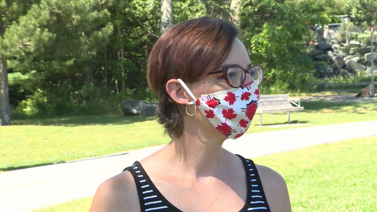 Elizabeth Guitard started Masks for Humanity to provide reusable masks to anyone in need.