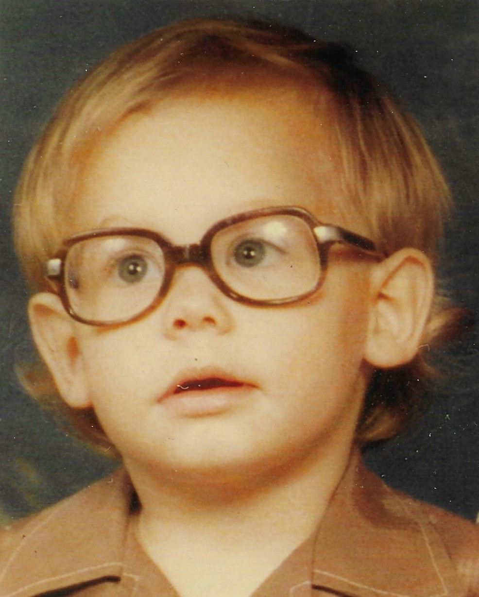 Mike as a young boy.