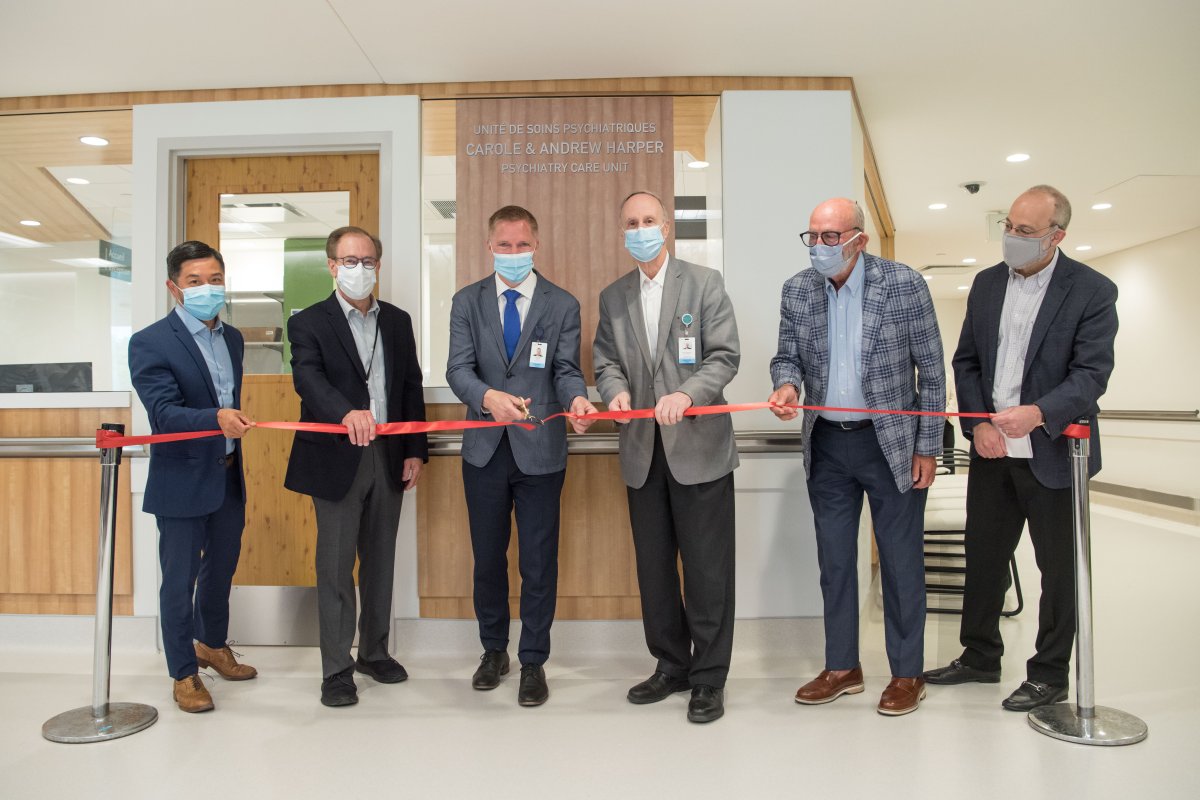 The Jewish General Hospital (JGH), the JGH Foundation and CIUSSS West-Central Montreal marked the grand opening of the new unit with a ribbon-cutting ceremony.