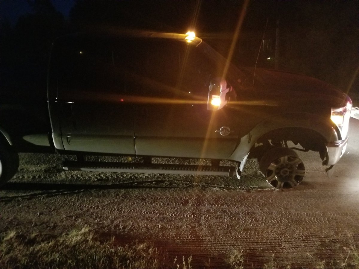 A Burlington, Ont., man faces impaired driving charges after his vehicle crashed into a tree in Selwyn Township on Monday night.
