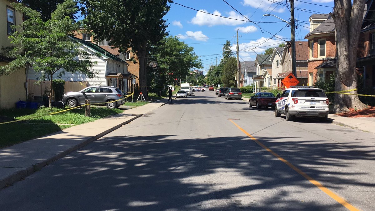 Kingston police are looking for a suspect following a serious assault at Division and Pine streets. 