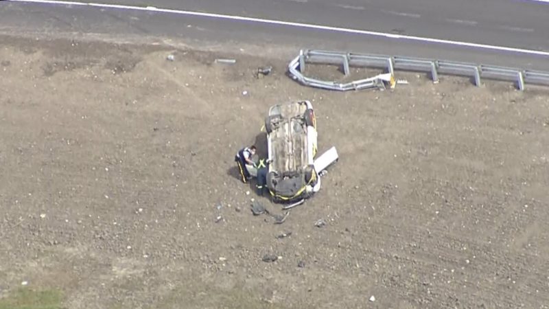 Cochrane RCMP respond to a two-vehicle collision on Highway 1 and Highway 22 on Friday, July 17, 2020. 