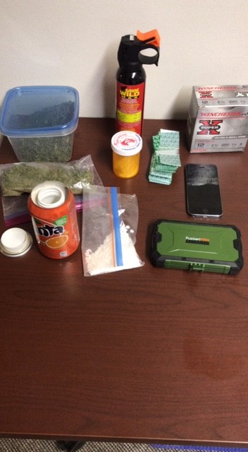 Contraband seized by Dauphin RCMP.