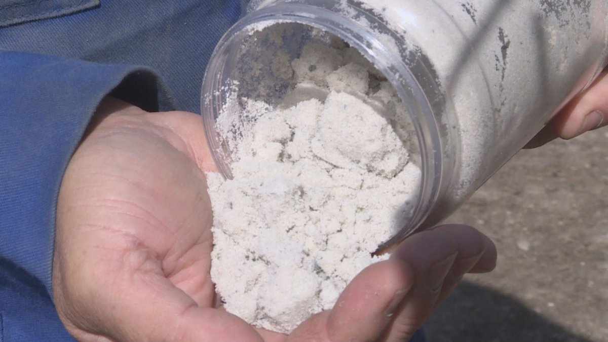 Silica sand as seen in this file photo.