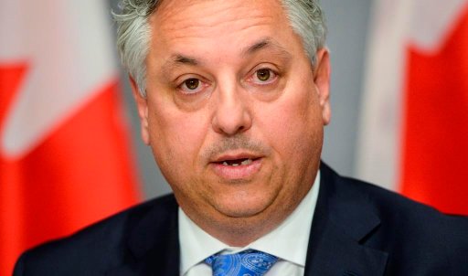 CSIS director David Vigneault holds a press conference on Parliament Hill in Ottawa on Thursday, July 16, 2020. THE CANADIAN PRESS/Sean Kilpatrick