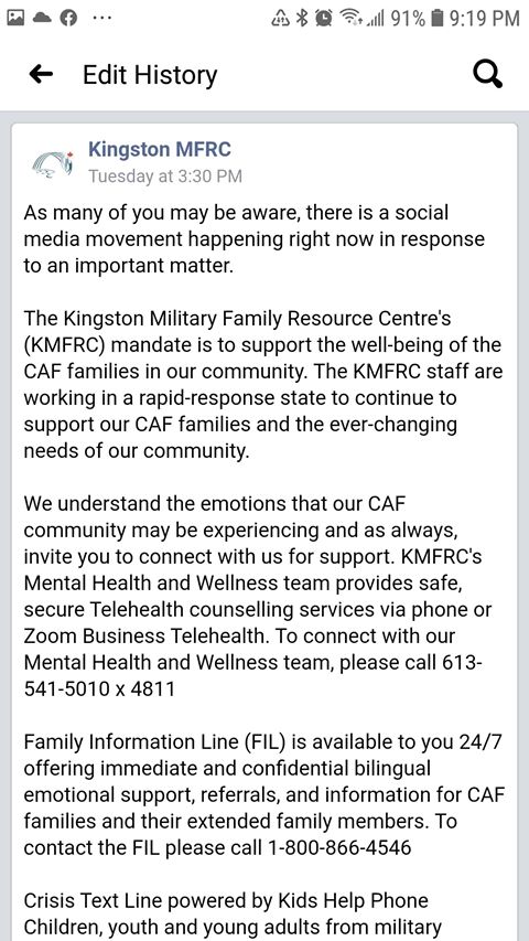 Woman speaks out about alleged anti-Black racism at Kingston military organization - image