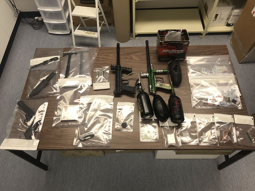 Contraband seized by Steinbach RCMP.