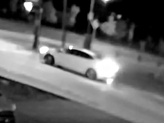 Hamilton police believe a white sedan with several occupants may be connected to the stabbing death of 20-year-old Brock Beck at a Binbrook home on Sunday.