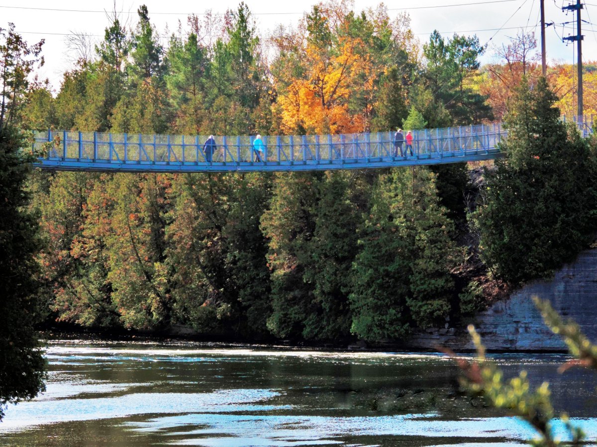 The Ranney Gorge Suspension Bridge in Campbellford is closed effective immediately, officials announced Thursday morning.