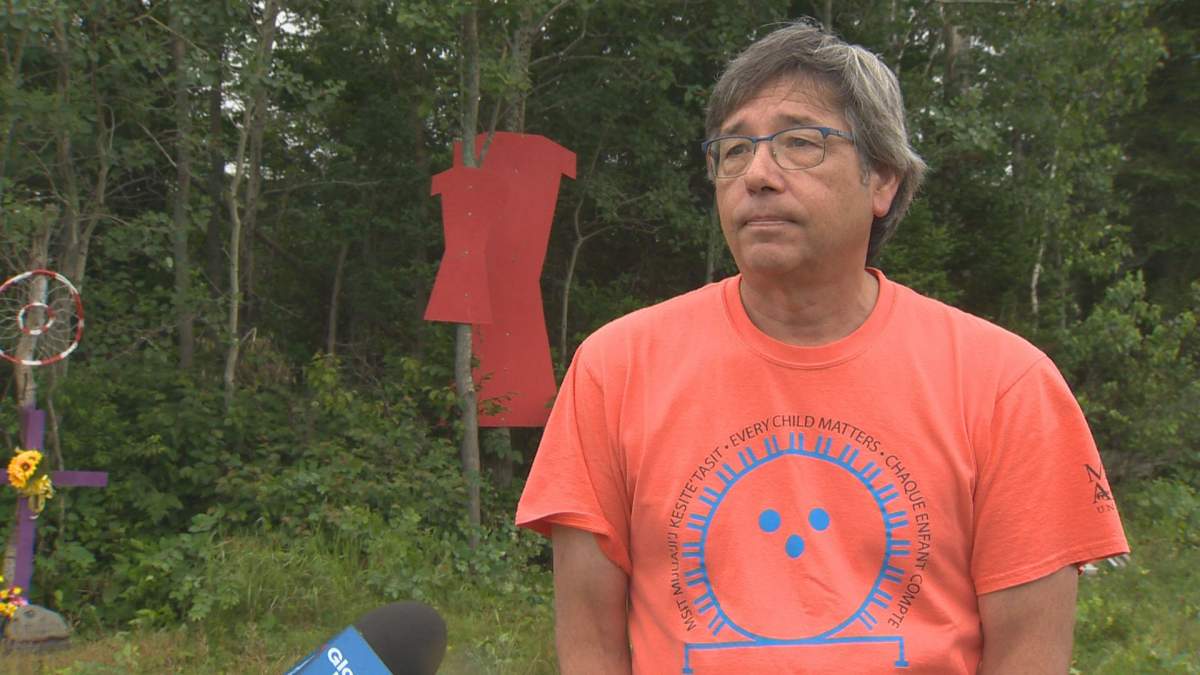Two red dresses were posted along the Trans-Canada Highway near Salisbury this weekend, where the body of Loretta Saunders — a 26-year-old Inuk woman from Labrador, who was a student at Saint Mary’s University — was found in 2014.