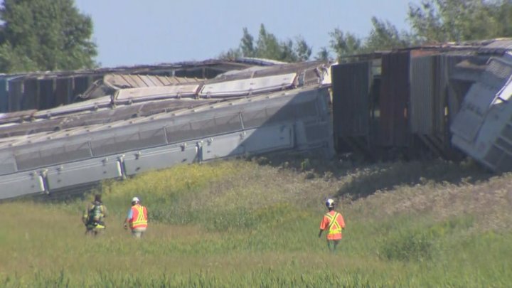 Continued highway delays while Deacons Corner train derailment clean up ...