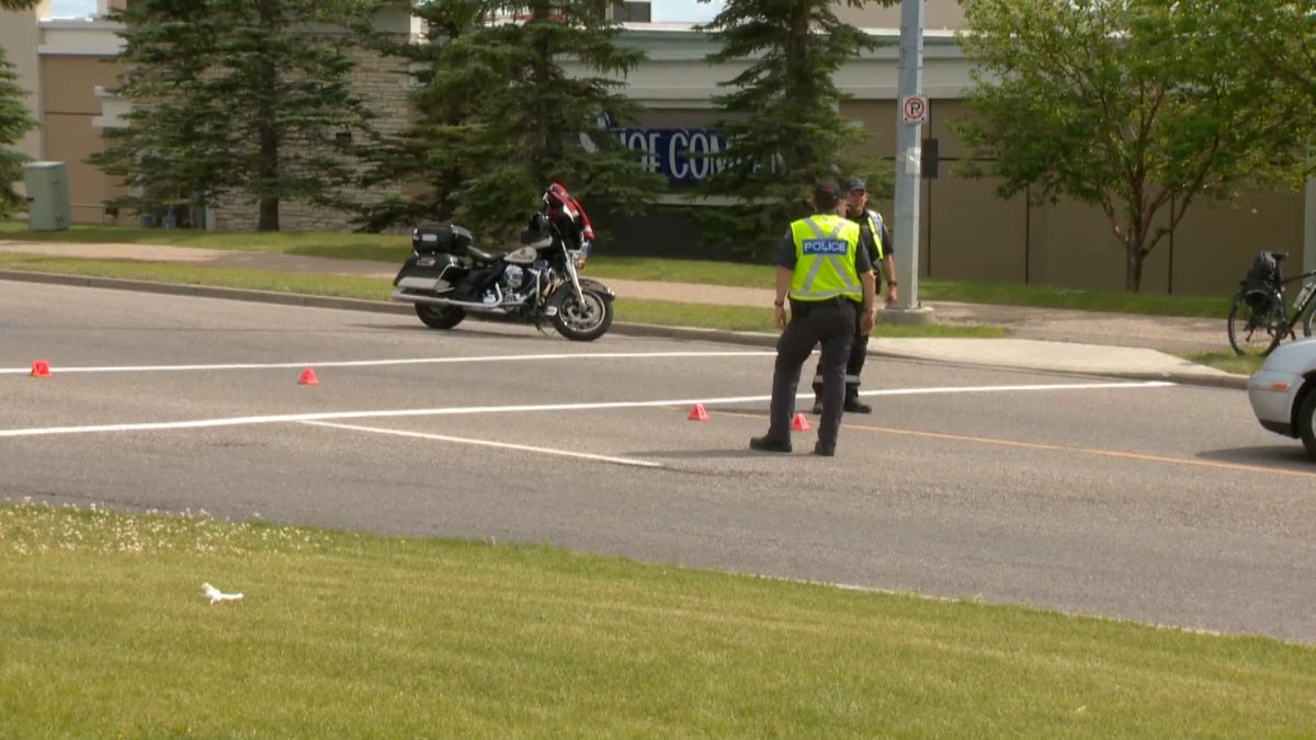 Police responded to a pedestrian collision that sent a man to hospital in Calgary on Friday, July 17, 2020.