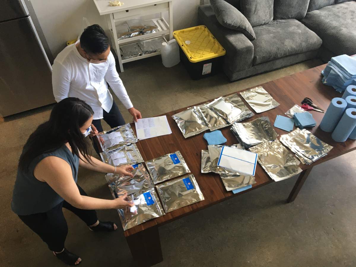 They manufacture out of Franco’s East Village loft.