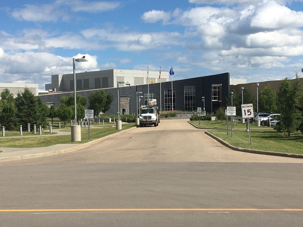 Edmonton Remand Centre on Thursday, Aug. 13, 2020.