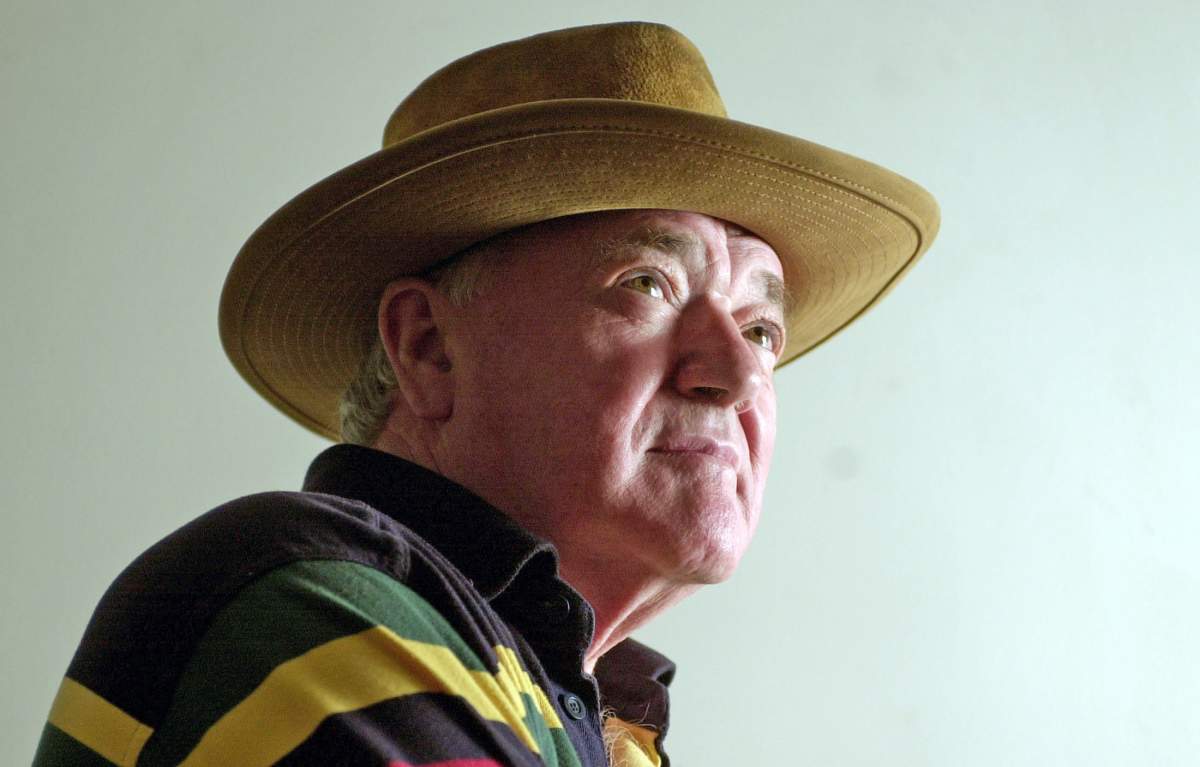 Allan Fotheringham, informal portrait taken in Toronto, March 5, 2001.  