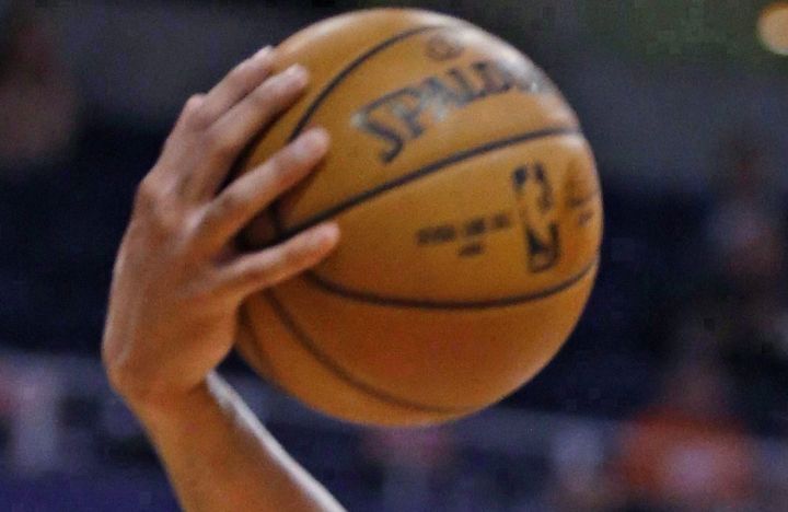 A file photo of a basketball.