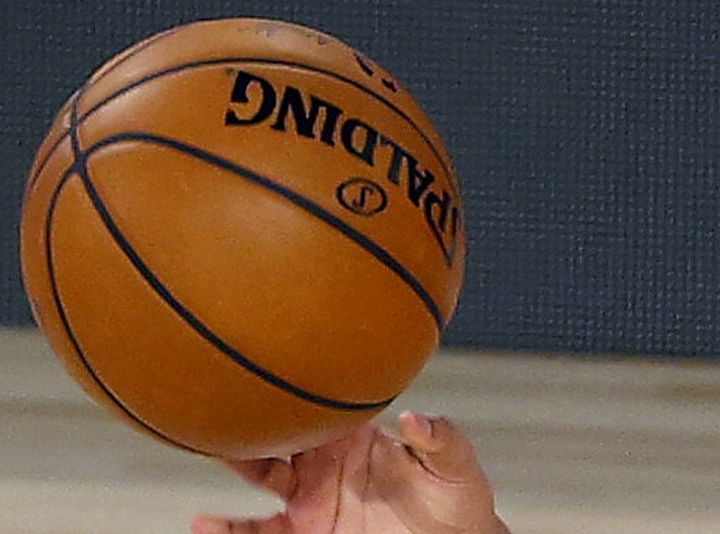 A file photo of a basketball.