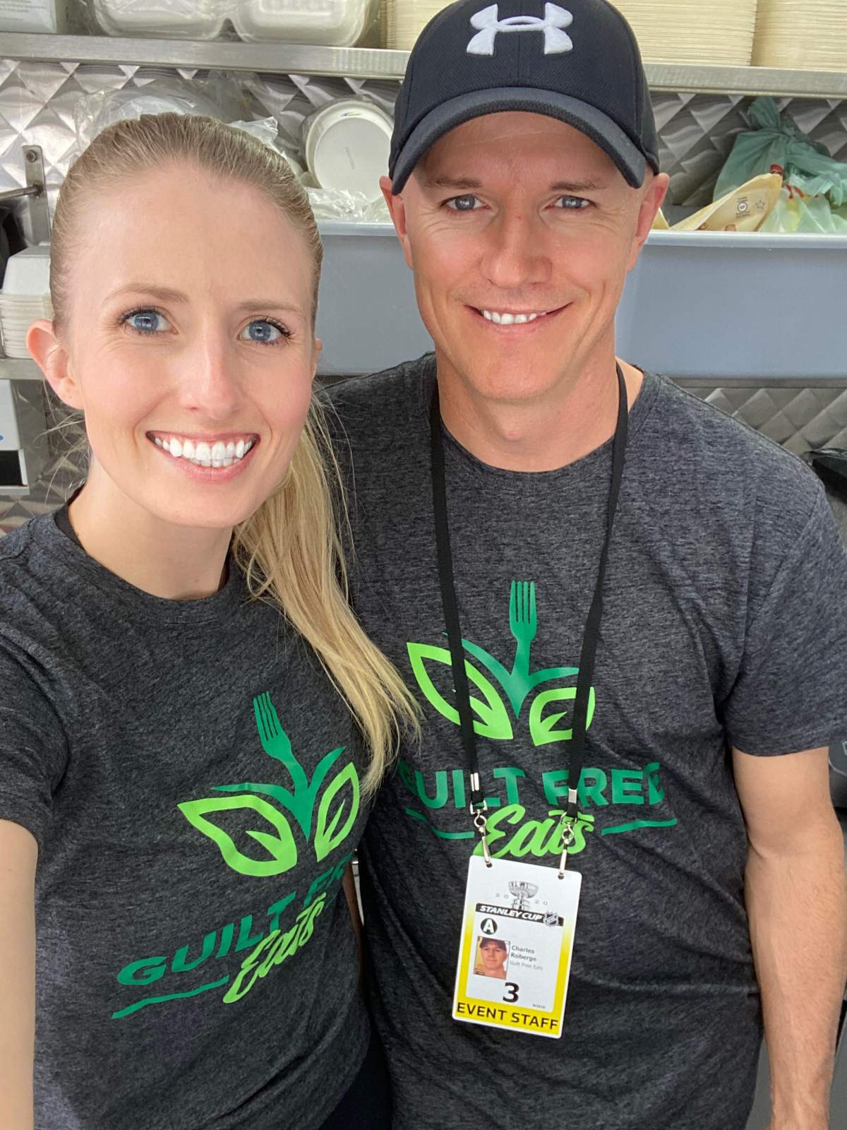 Brianne and Charles Roberge.