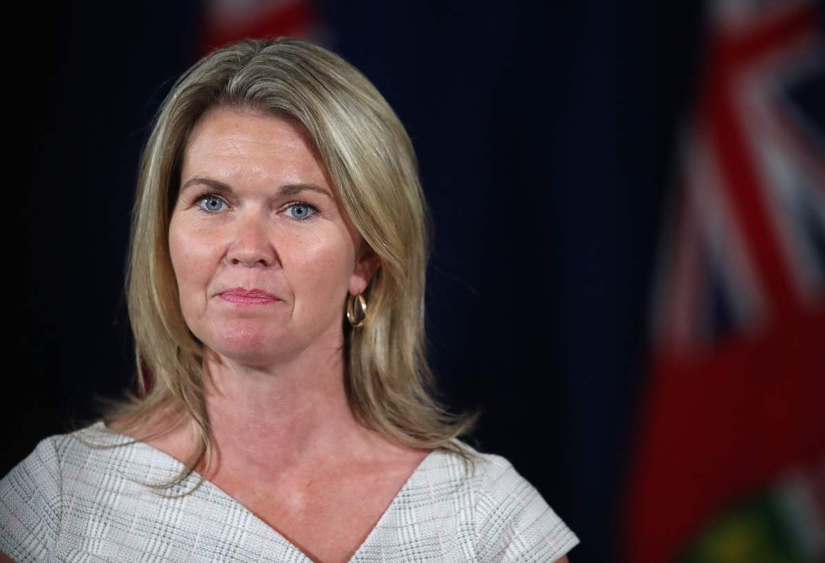 Jill Dunlop, Associate Minister of Children and Women's Issues, announced two programs to address the growing rate of the sex trade industry and teach children how to recognize the signs if they are ever targeted by a trafficker.