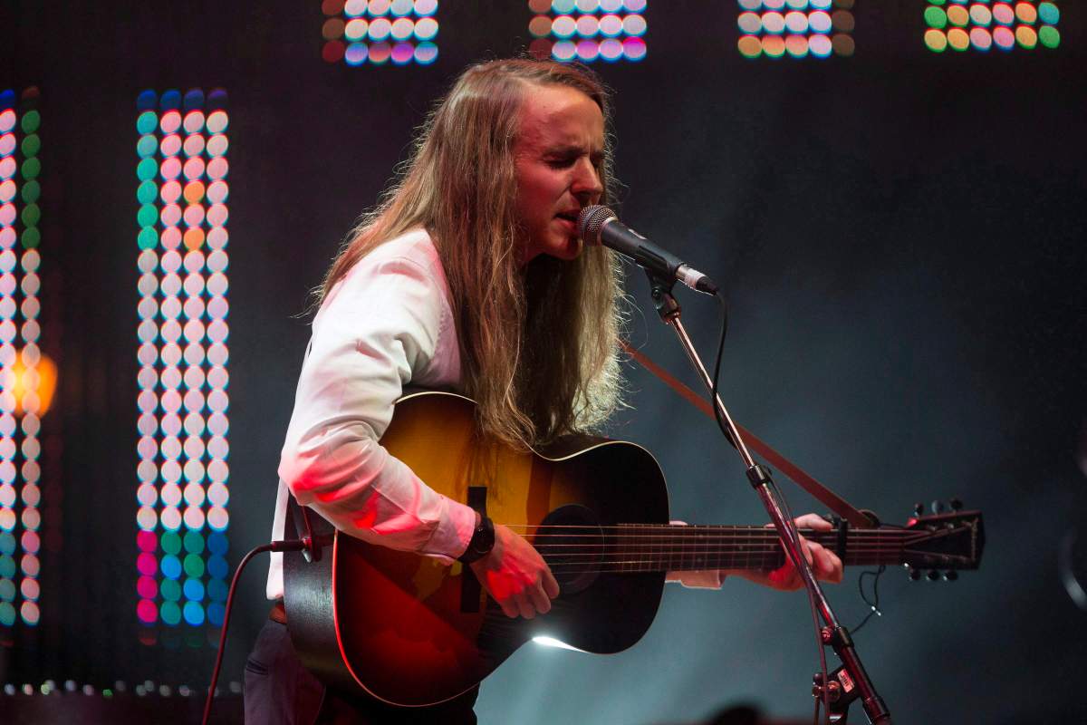 Andy Shauf performs at the 2016 Polaris Music Prize in Toronto on Sept. 19, 2016.