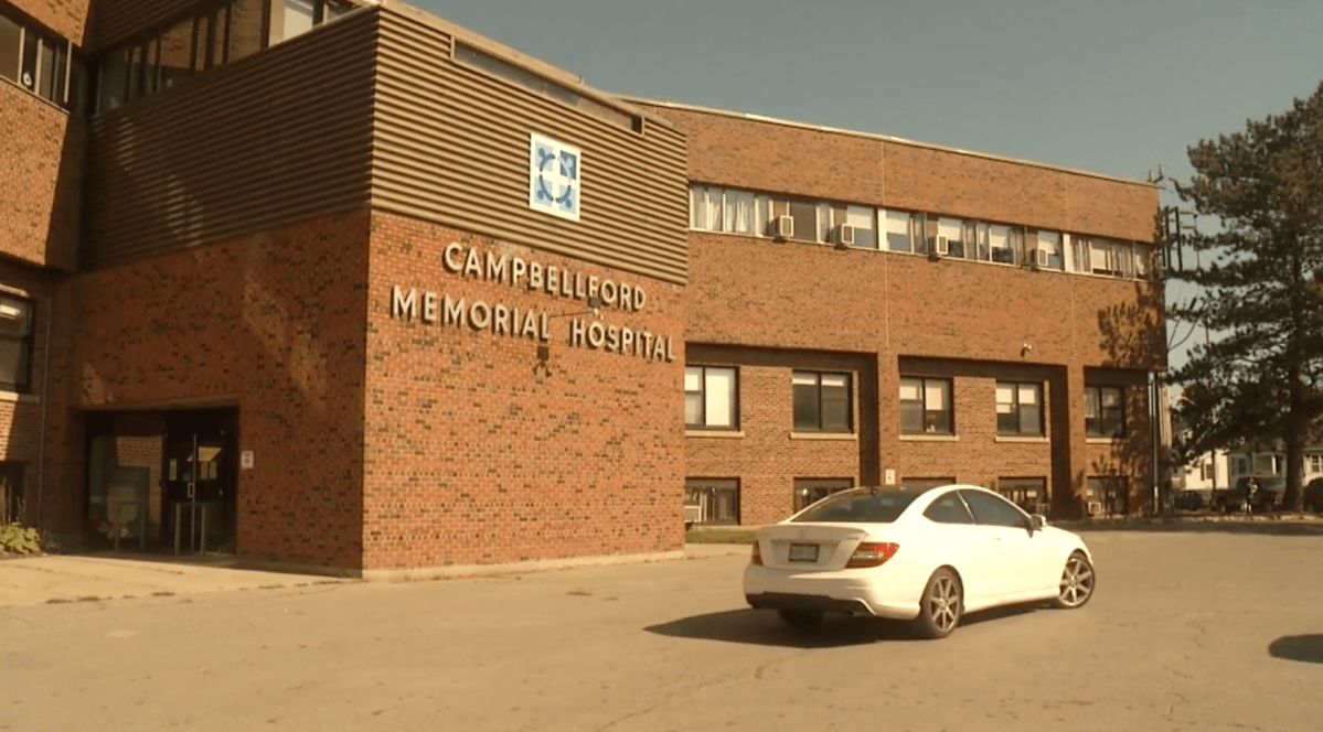 Campbellford Memorial Hospital admitted its first COVID-19 patient on Monday.