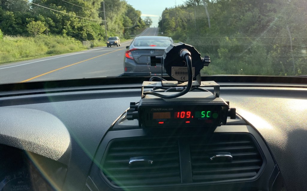 Guelph police say almost 500 speeding tickets were issued in July. 