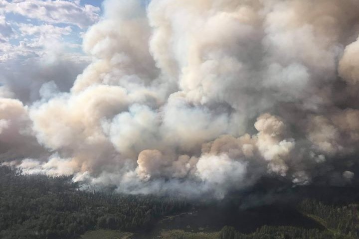 Crews keep Red Lake fire from expanding overnight