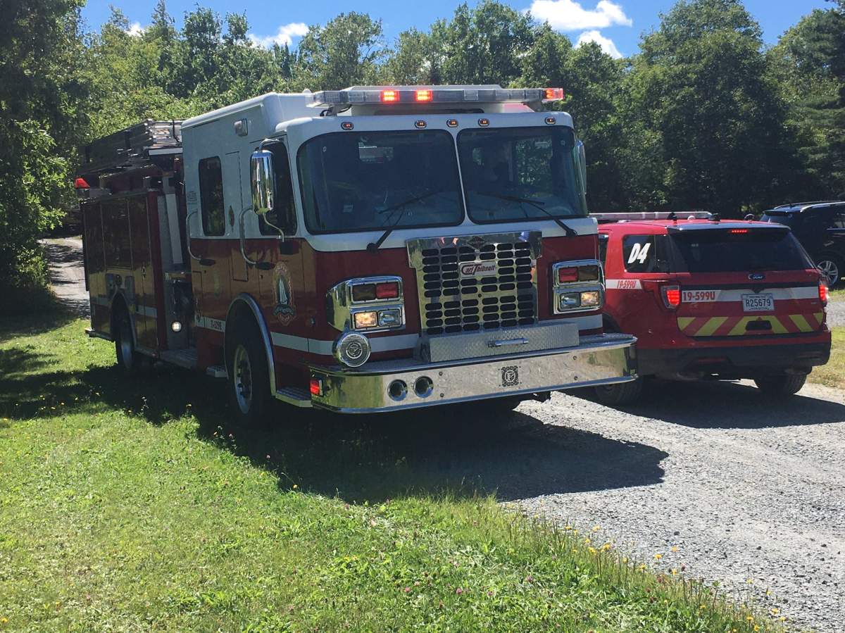 One man has been sent to hospital after a collision between a vehicle and a train in Wellington, N.S.