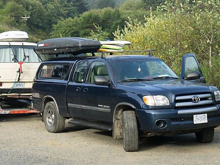 In a social media post, the firefighter says the truck was stolen early Friday from the Merritt area. Notably, the firefighter says the truck doesn’t have the skibox on top as the photo shows.