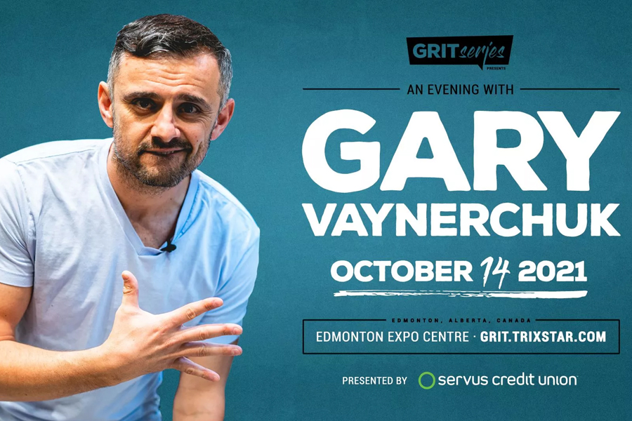 630 CHED supports: GRIT Speaker Series: An Evening with Gary Vaynerchuk - image