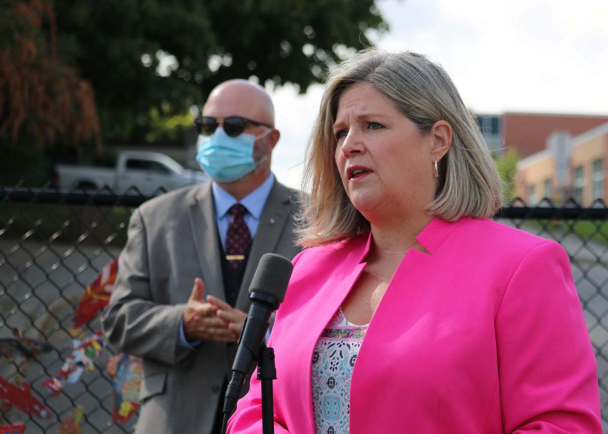Ontario NDP Leader Andrea Horwath