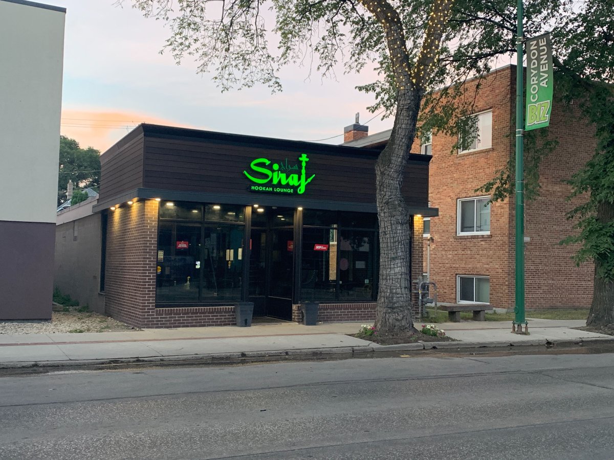 The Siraj Cafe on Corydon Avenue.