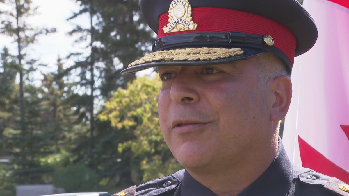 Shahin Mehdizadeh has been sworn in as Chief of the Lethbridge Police Service.