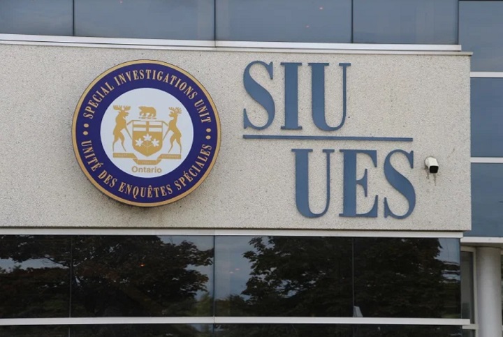 A photo of the Special Investigations Unit headquarters at 5090 Commerce Blvd, Mississauga, Ontario.