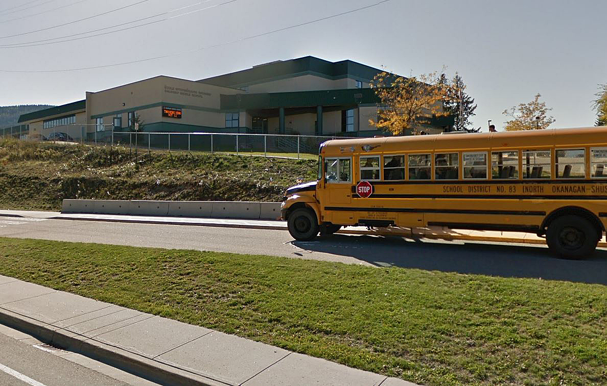 Shuswap Middle School in Salmon Arm, B.C. On Tuesday, School District 83 released its safety plan for the upcoming school year.