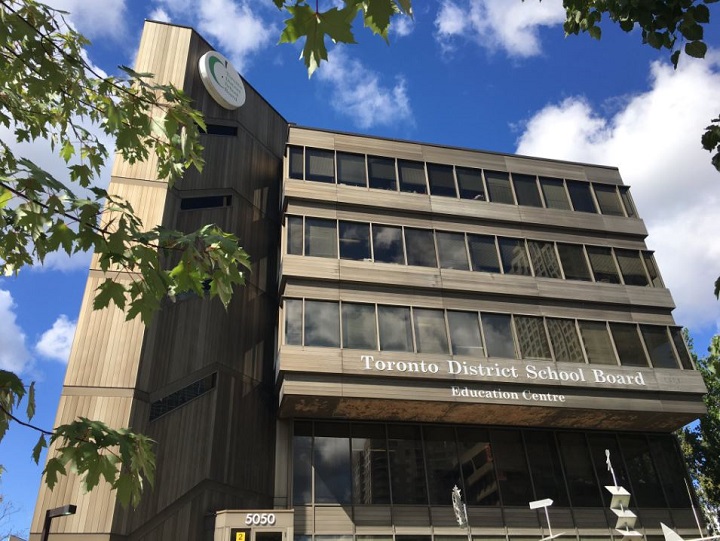 The Toronto District School Board headquarters at 5050 Yonge Street.