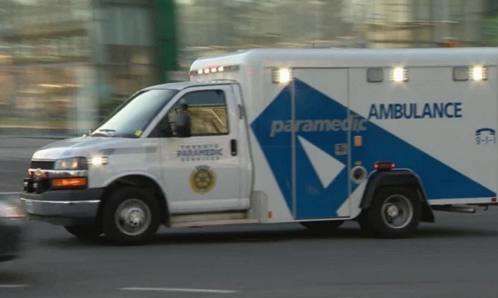 A Toronto Paramedic Services ambulance.