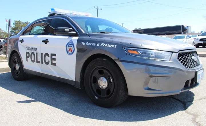 A Toronto Police Service cruiser.